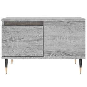 vidaXL Soffbord grå sonoma 55x55x36.5 cm konstruerat trä 830754