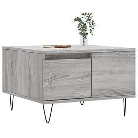 vidaXL Soffbord grå sonoma 55x55x36.5 cm konstruerat trä 830762