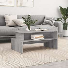 vidaXL Soffbord grå sonoma 90x55x42.5 cm konstruerat trä 834284