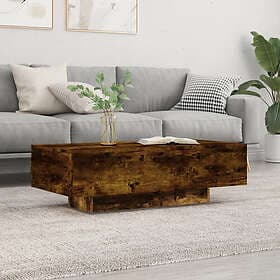 vidaXL Soffbord rökfärgad ek 100x49.5x31 cm konstruerat trä 833893