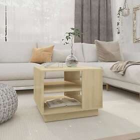 vidaXL Coffee Table Sonoma Oak 55x55x43cm Chipboard 810292
