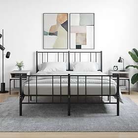 vidaXL Nightstand 2 pcs Grey Sonoma 40x41x50cm Engineered Wood 825880