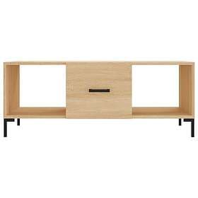 vidaXL Coffee Table Sonoma Oak 102x50x40cm Constructed Wood 829303