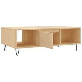 vidaXL Soffbord sonoma-ek 104x60x35 cm konstruerat trä 827087