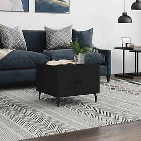 vidaXL Coffee Table Black 50x50x40cm Constructed Wood 829430