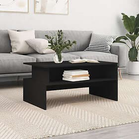 vidaXL Coffee Table Black 90x55x42.5cm Constructed Wood 834279
