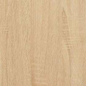 vidaXL Sängbord sonoma-ek 40x40x66 cm konstruerat trä 827671