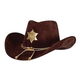 Deluxe Sheriffhatt Brun One size