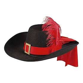 Musketeer Hat with Feather One size