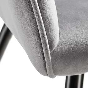 TecTake Marilyn Chair Velvet look / black