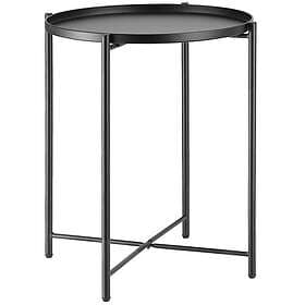 TecTake Sidobord Chester 45.5x45.5x53cm svart