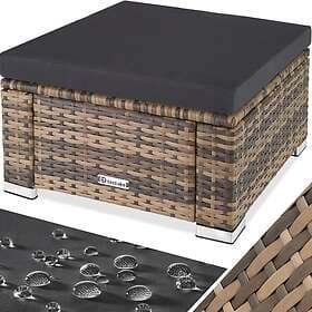 TecTake Pall med dyna konstrotting natur