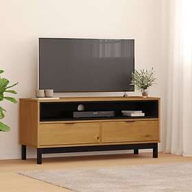 vidaXL TV Stand FLAM 110x40x50 cm massiv furu 357819