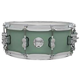 DW PDP by Snare Drum Concept Maple Finish Ply Satin Seafoam, PDCM5514SSSP