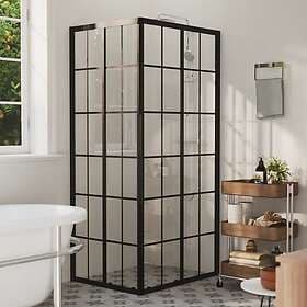 vidaXL Shower Wall ESG 70x70x180cm 150771