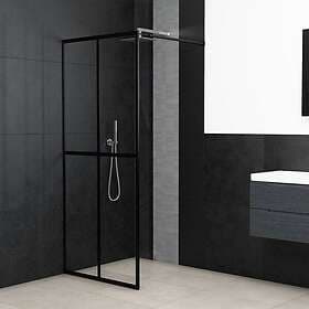 vidaXL Shower Wall Tempered Clear Glass 90x195cm 145680