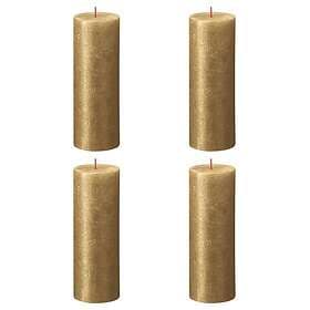 vidaXL Bolsius Shimmer Block Candle 4pcs 190x68 mm