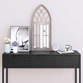 vidaXL Mirror sandfärgad 70x30 cm järn för inomhusbruk 3093533