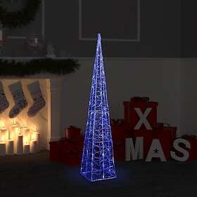 vidaXL LED Light Cone Acrylic Blue 120 cm