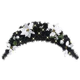 vidaXL 320981 Christmas Wreath with LED 90cm
