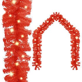 vidaXL 329195 Christmas Garland with LED lights 5m