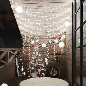vidaXL String Lights 20 m 200 LEDs