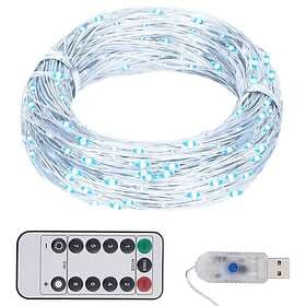 vidaXL Ljusslinga med 150 LED kallvit 15 m 330050