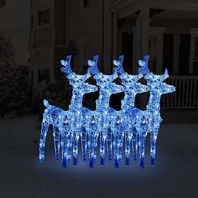 vidaXL 3154258 Reindeer Decoration 160LED Acrylic