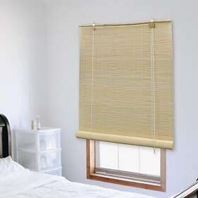 vidaXL Rullgardin bambu 100x220 cm naturlig 245818