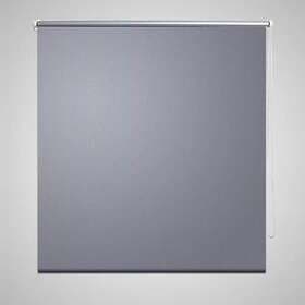 vidaXL Rullgardin grå 160 x 175 cm mörkläggande 240142