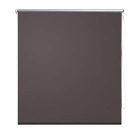 vidaXL Rullgardin brun 80 x 175 cm mörkläggande 240110