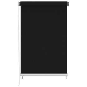vidaXL Rullgardin utomhus 180x230 cm svart 312958