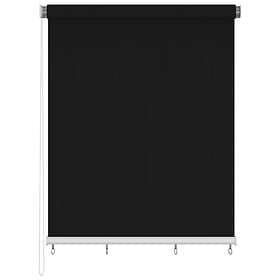 vidaXL Rullgardin utomhus 220x230 cm svart 312960
