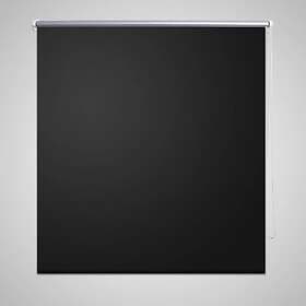 vidaXL Roller Blind Blackout 160x175 cm Black 240143