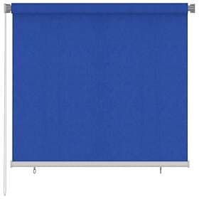 vidaXL Rullgardin utomhus 160 x 140 cm blå HDPE 312840