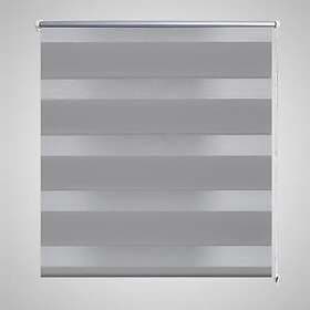 vidaXL Rullgardin Zebra 120 x 175 cm grå 240215