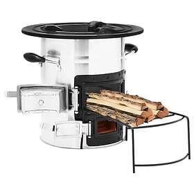 vidaXL Fireplace 51.5x35x30.5 cm Stainless Steel 319442