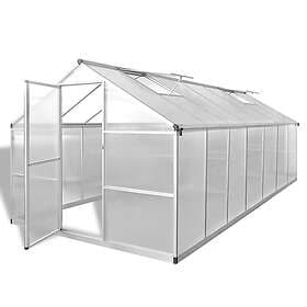 vidaXL Greenhouse 10.53 m² (Aluminium)