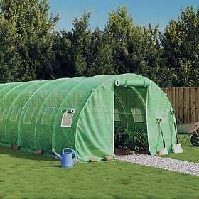 vidaXL Greenhouse 24 m² (Steel)