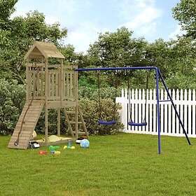 vidaXL Lekplats impregnerad furu 3155875