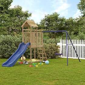vidaXL Lekplats impregnerad furu 3155878