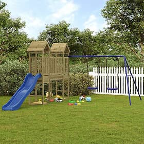vidaXL Lekplats impregnerad furu 3155827