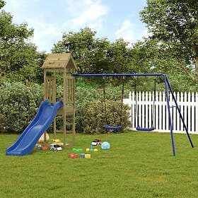 vidaXL Lekplats impregnerad furu 3155824
