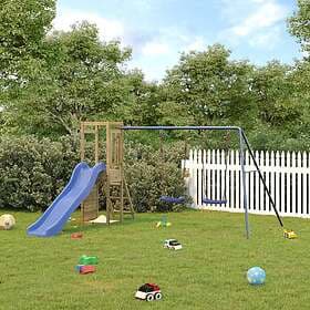 vidaXL Lekplats impregnerad furu 3155929