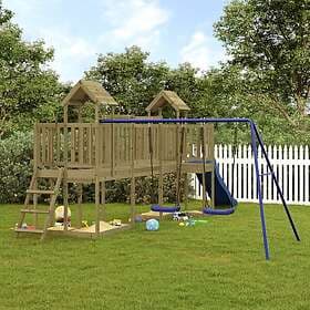 vidaXL Lekplats impregnerad furu 3155848