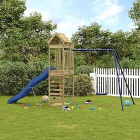 vidaXL Lekplats impregnerad furu 3156975