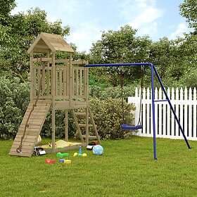 vidaXL Lekplats impregnerad furu 3155872