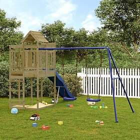 vidaXL Lekplats impregnerad furu 3156888