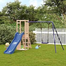 vidaXL Lekplats massiv furu 3155924