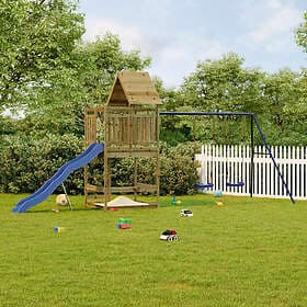 vidaXL Lekplats impregnerad furu 3157020